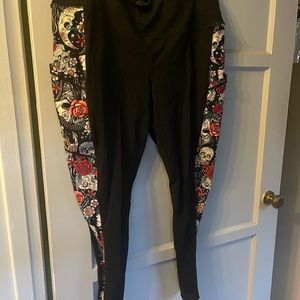 Matching active wear trio - leggings,  sports bra, tank